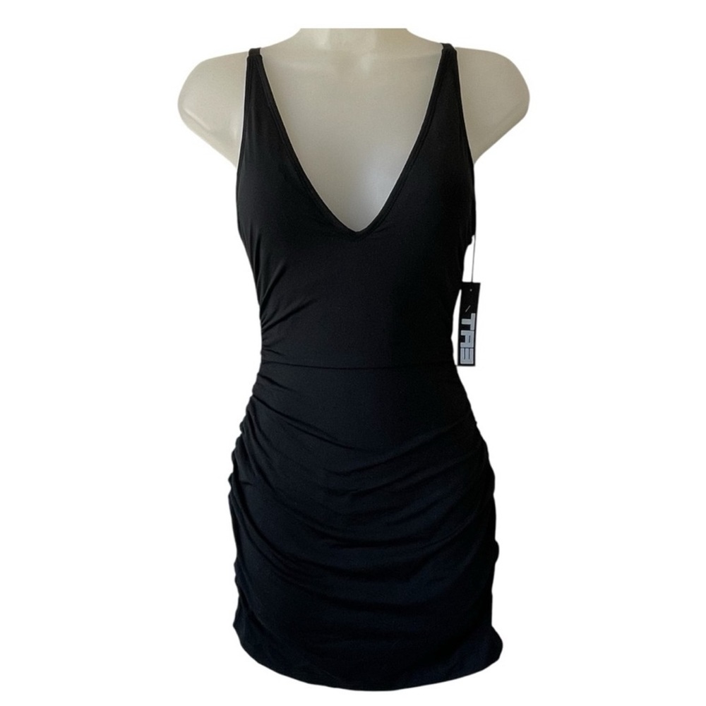 TA3 Plungey Dress Black Size XSmall